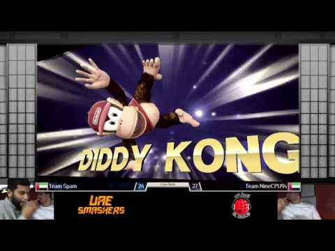 SSB4 Crew Battle: Team Spam vs Team Nine CPU 9s