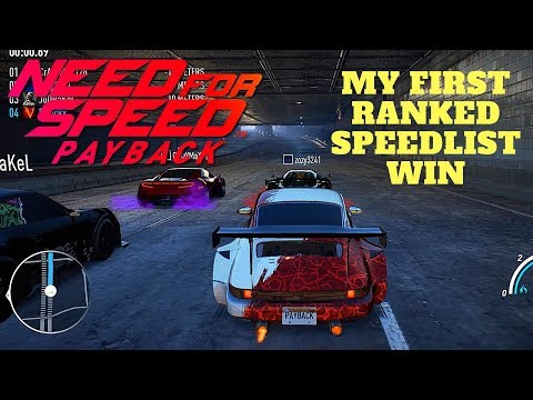 Need For Speed Payback PC Gameplay Ranked Speedlist Win New Update Max Settings 4K