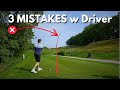 3 COMMON MISTAKE S Amateur Golfers Make With There DRIVER