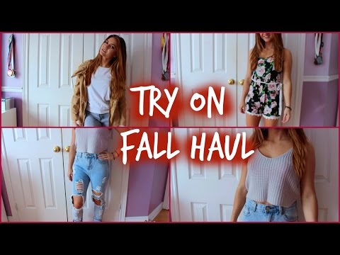 TRY ON FALL HAUL Video