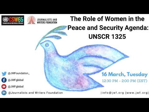 The Role of Women in the Peace and Security Agenda: UNSCR 1325  Parallel Event