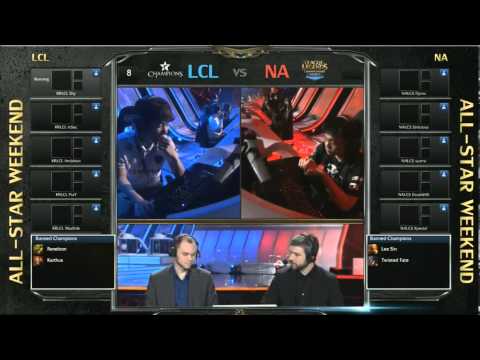 League of Legends All-Star Shanghai 2013 NA LCS vs. Korea Champions Team Game 1