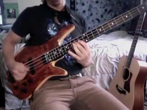 Cody Wright bass loop jam (F# funk, upbeat) TC Electronic Ditto Looper