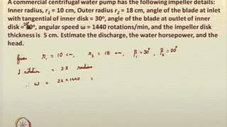 Mod-06 Lec-42 Turbines - part 3 (pumps, turbines)