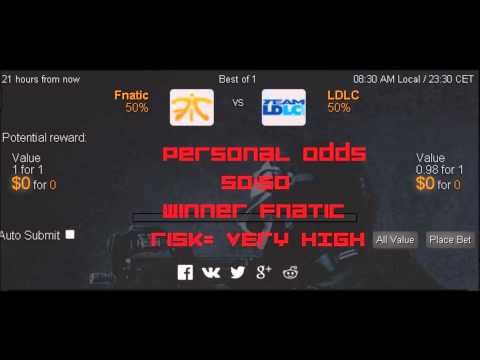 CSGO Betting Prediction:  fnatic vs. LDLC 23rd of January 2015 23:30