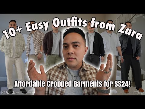 10+ Easy Outfits From Zara SS24 | I bought EVERY Cropped piece!