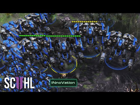 MASS MECH! - Starcraft 2: Scarlett vs. INnoVation