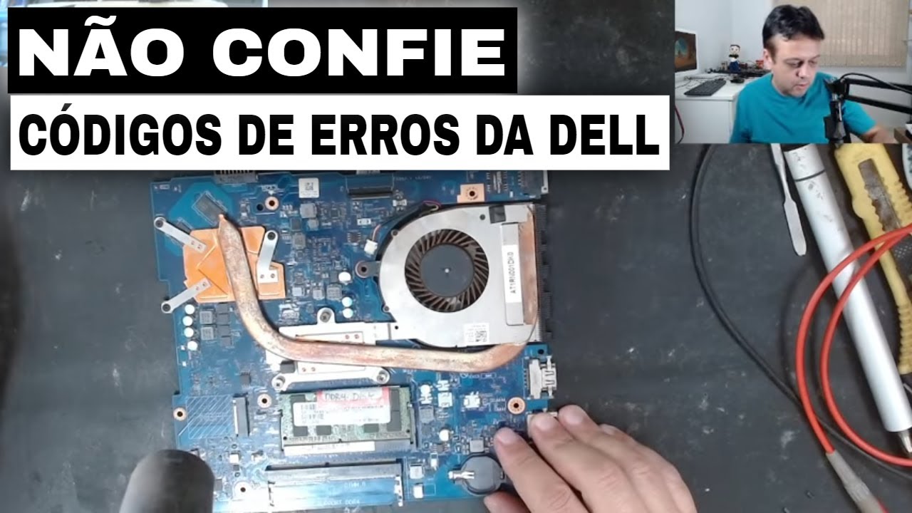 LIGANDO SEM IMAGEM. ATÉ O CÓDIGO DE ERROS DA DELL ESTAVA ERRADO NESTE DEFEITO.  15 5566 LA-D871P.