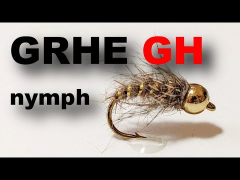 Tie GRHE Gold Head Nymph for Trout and Grayling | Fly Tying Tutorial