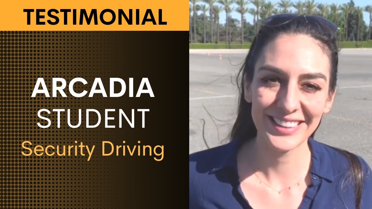 Security Driver Testimonial: Arcadia Student #3