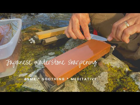ASMR (Full Length) Japanese Waterstone Sharpening