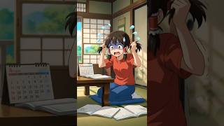 【AI】夏休みの宿題が間に合わない事に気づいたぼくくん（霊夢）と見兼ねて手伝うマリオバ（魔理沙）