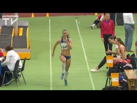 Kristin Gierisch verbessert U23-Hallenrekord