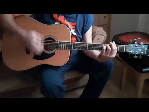 Fender CD60 VS, Ibanez PF15 NT, Epiphone DR100 LTD, Washburn D10SCE - sound check