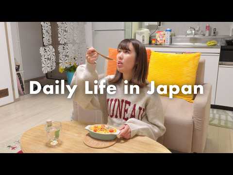 Alone at Home with My Cat 🇯🇵 A Productive Friday Evening to Saturday Morning｜Japan Vlog