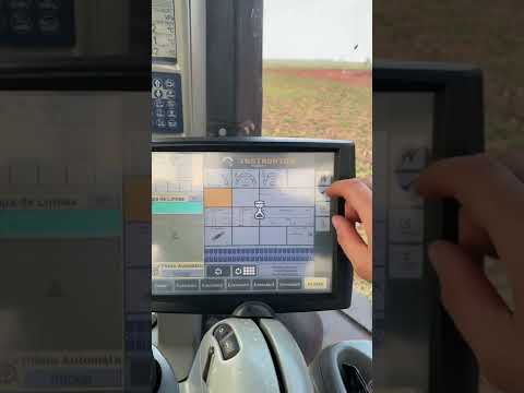 Configuração do vácuo digital plantadeiras New holland PL7000