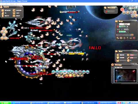 dark orbit wesko y kaos vs pekes de mmo