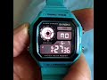 CASIO lookalike: SYNOKE Dual time PARTY TRICK flashy light thing.