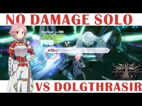 Liz vs Dolgthsir Lv2000 [No Damage Solo] - Accel World vs Sword Art Online