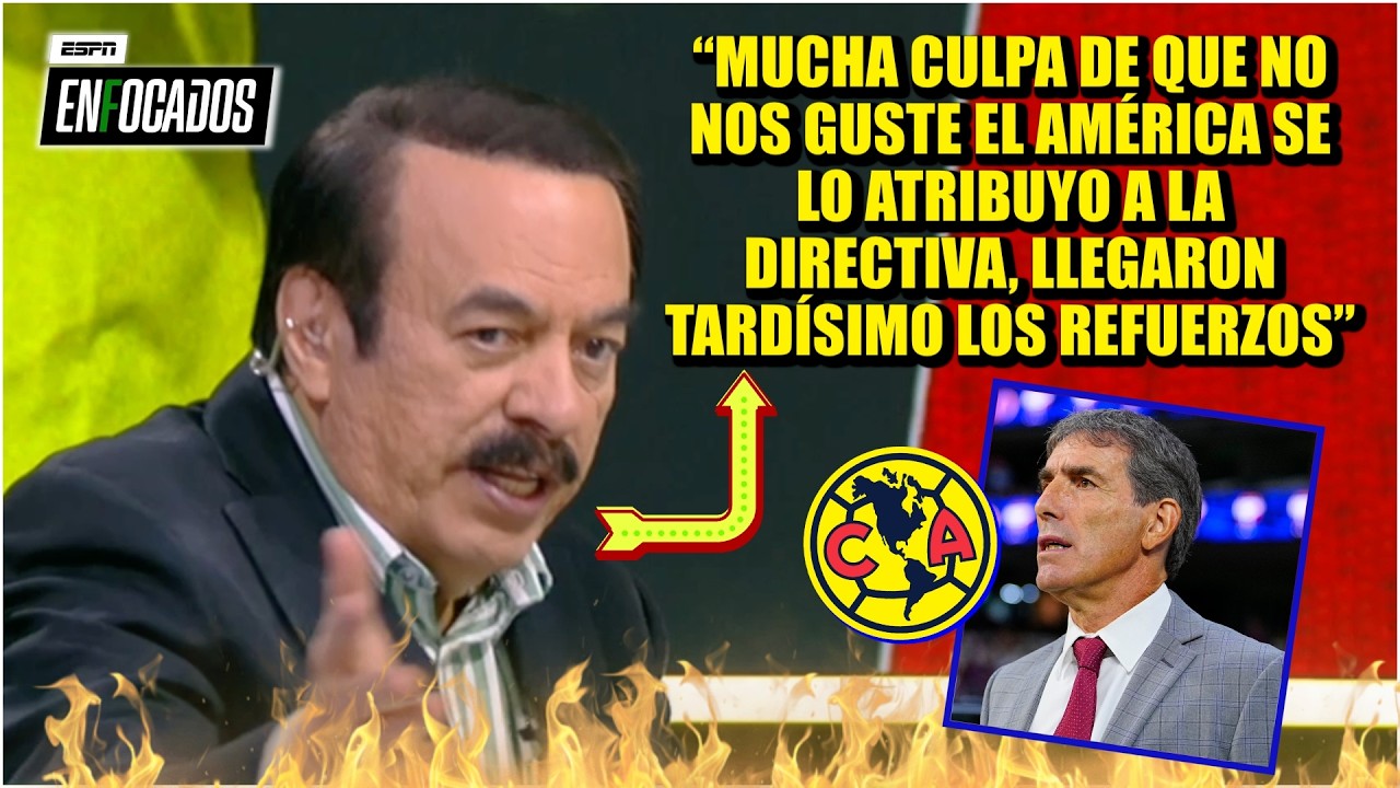 ALMADA HACE SU TRABAJO y Héctor Huerta señala al CULPABLE de lo que sucede con AMÉRICA | Enfocados