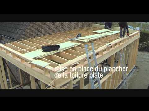 comment construire extension en bois