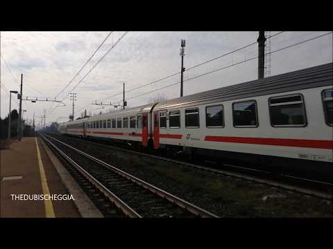 IL SALUTO DELL' INTERCITY SUN IN TRANSITO A PONTECURONE. (AL) SAB. 8 - 2 - 2020.