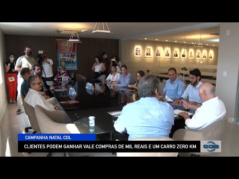 Em Campanha de Natal CDL, clientes podem ganhar compras de Mil Reais e um Carro Zero Km 08 12 2022