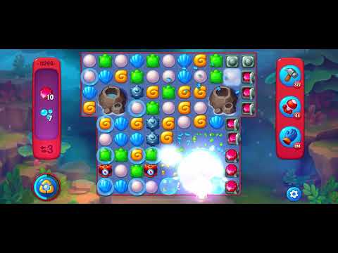 Fishdom Hard level 11286 no boosters フィッシュダム ハード