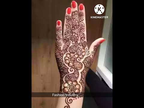 beautiful flowers mehndi designs ideas special for Eid UL Azah trendy 2022