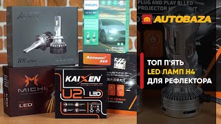 MICHI MI LED H4 Hi/Low 5500K 12-24V 2 шт. - відео 6