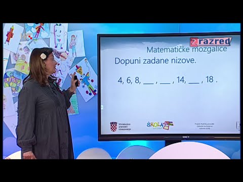 2. RAZRED - MATEMATIKA - BROJEVNI NIZ