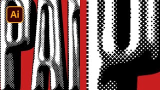 How To Make Fully Editable Halftone Effect in Illustrator