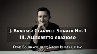 Brahms/ Berio - Klarinetsonate In F Kl. No.1 (3) video
