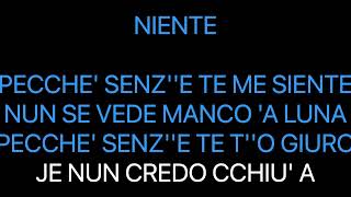 Pino Daniele   Senza 'e Te - Karaoke