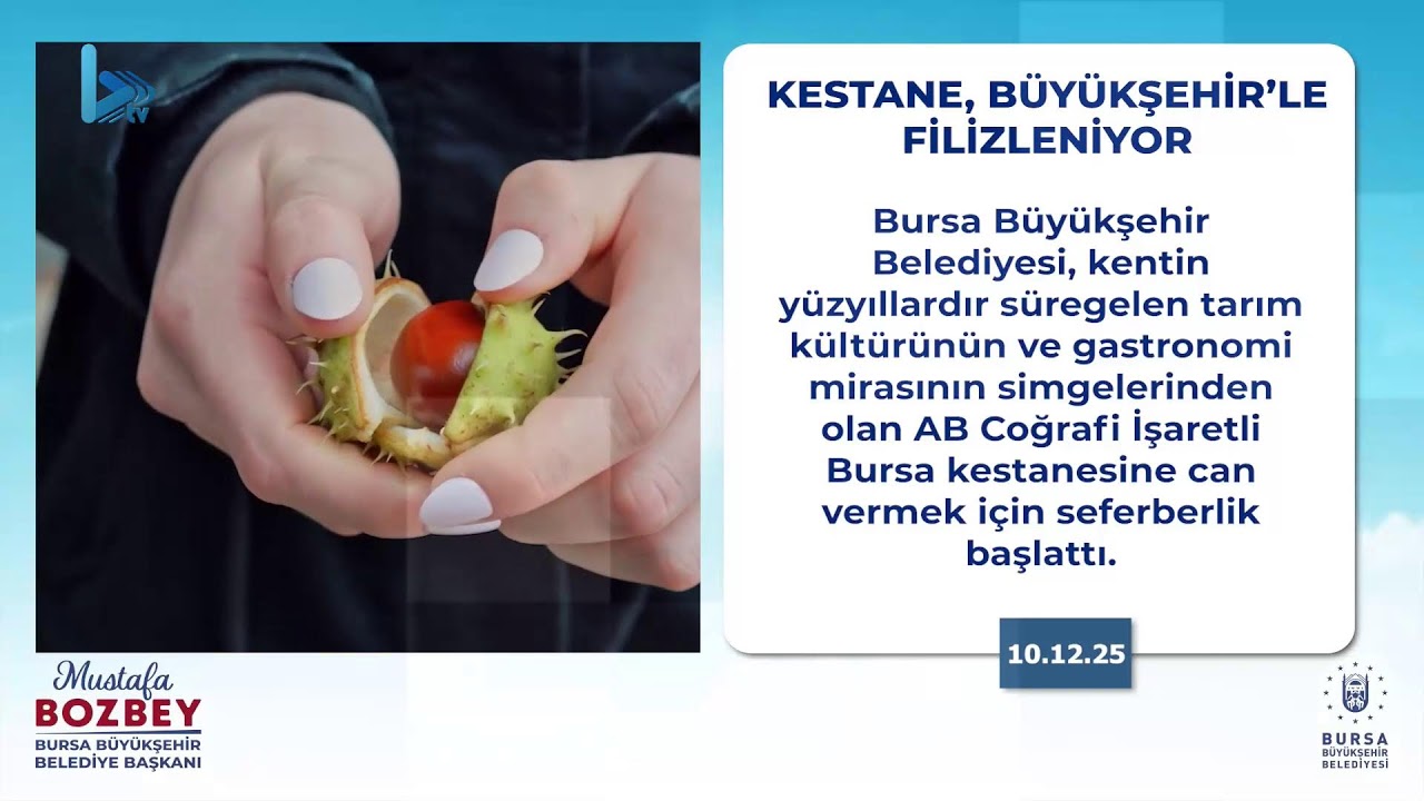 🎥 CANLI | Bursa Büyükşehir Belediyesi Aralık Ayı 1. Olağan Meclis Toplantısı