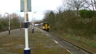 preview picture of video 'Half an Hour at (24) - Ince Station 15.3.2014 Wigan Makerfield Class 142 150 156'