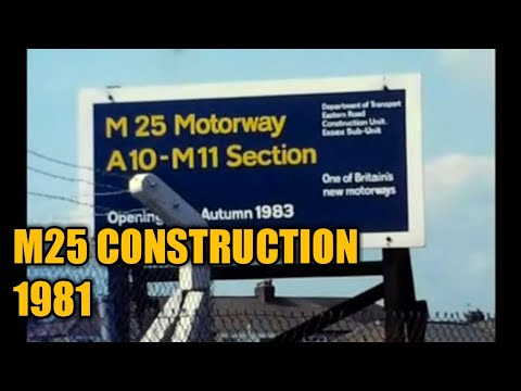 M25 Construction - 1981