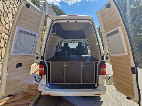 Camperización VW Transporter L2H2 Integral y muy Personalizada