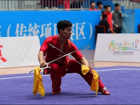 Men's  Steller hook 男子双钩 第八名 四川队 谢铭杨 8,50分 si chuan xie ming yang