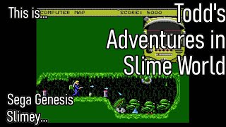 This is Todd's Adventures in Slime World for the Sega Genesis