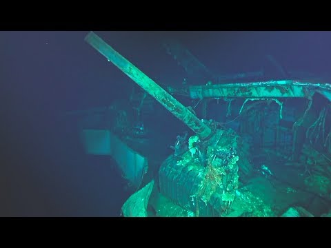 U.S.  WWII aircraft carrier found at over 17,000 feet deep in Pacific Ocean