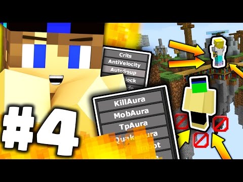 TROLLO DA NASCOSTO, USO LE HACK PER VOLARE !! !! - TROOOLAURA | Minecraft ITA [CHEAT] #4
