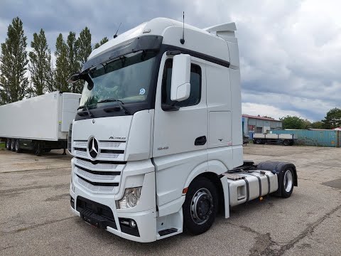 22128 Meredes Benz Actros 1845 LS 4X2 Low deck Video