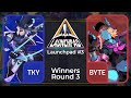 POTATO POWER TKY Vs BYTE Pro Omega Strikers S6 Launchpad 3 Winners Round 3