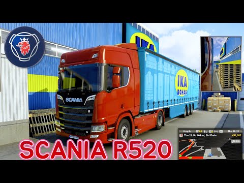 Euro Truck Simulator 2 - Scania R520 | Bucharest to Brasov PC Gameplay