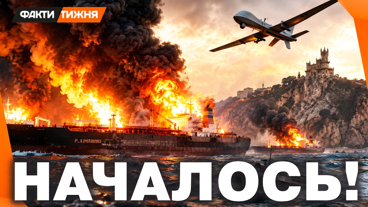 🔥 ТОПЛИВА В КРЫМУ НЕ БУДЕТ. ВСУ УСТРОИЛИ танкерам РФ КОШМАР в Черном море. К ?