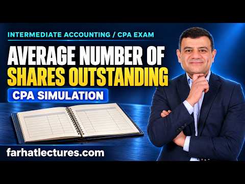 Earnings Per share EPS Intermediate Accounting CPA Exam