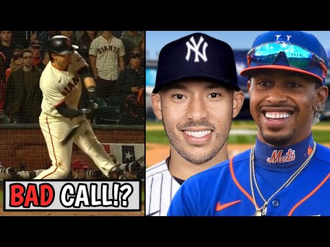 Carlos Correa GOING TO NEW YORK!? Dodgers Beat Giants After BAD CALL, McCullers (MLB Recap)