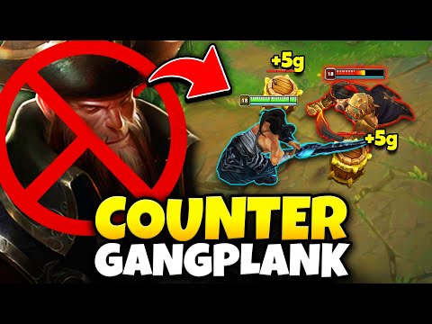 HOW TO HARD COUNTER GANGPLANK PLAYERS! (WIN 100% OF THE TIME)