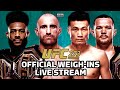 UFC 273: Volkanovski vs. The Korean Zombie Official Weigh-In Live Stream | MMA Fighting